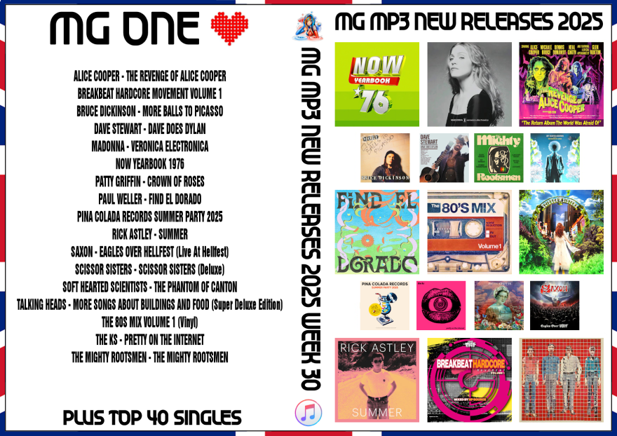 MP3 NEW RELEASES 2025 WEEK 30