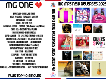 MP3 NEW RELEASES 2025 WEEK 42