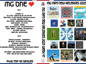 MP3 NEW RELEASES 2025 WEEK 47