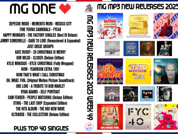 MP3 NEW RELEASES 2025 WEEK 49