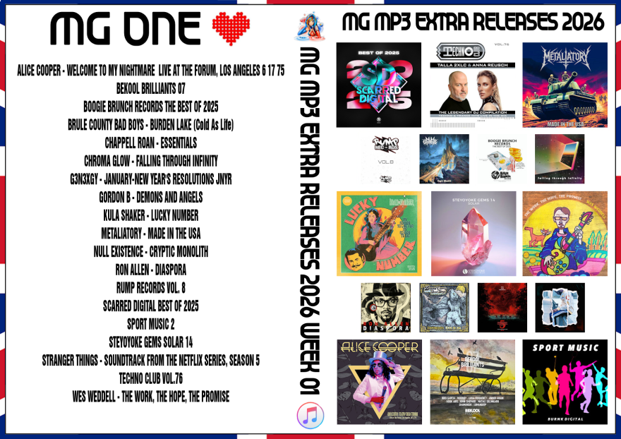 MP3 NEW RELEASES 2026 EXTRA PACK WEEK 01