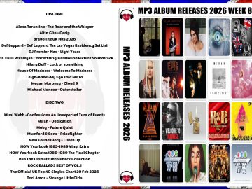 MP3 ALBUM RELEASES 2026 WEEK 8 (2026)