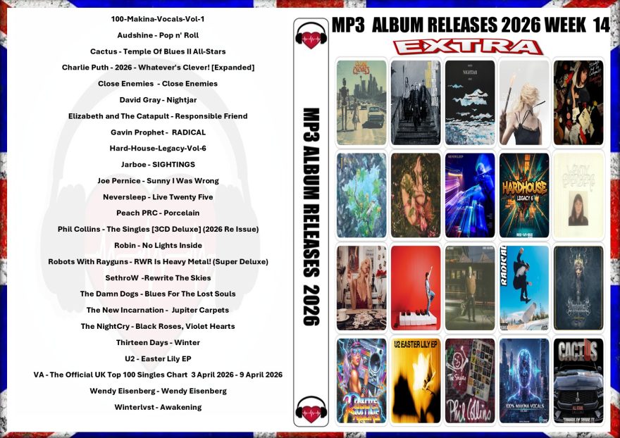 MP3 ALBUM RELEASES EXTRA 2026 WEEK 14 (2026)