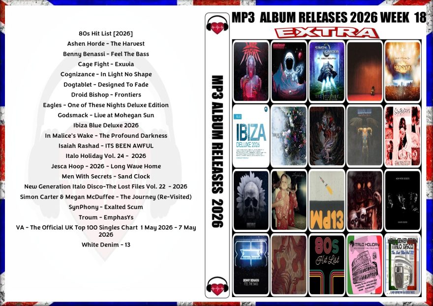 MP3 ALBUM RELEASES EXTRA 2026 WEEK 18 (2026)