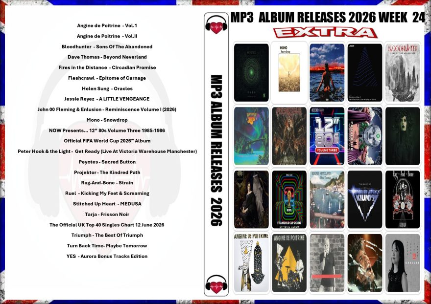 MP3 ALBUM RELEASES EXTRA 2026 WEEK 24 (2026)