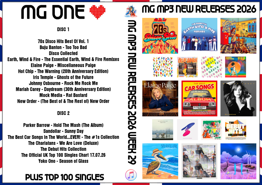 MP3 NEW RELEASES 2026 WEEK 29