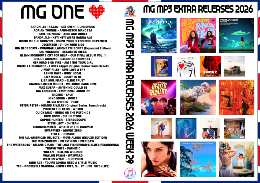 MP3 NEW RELEASES 2026 EXTRA PACK WEEK 29