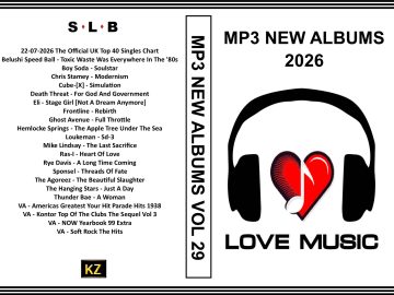 Mp3 New Albums 2026 Week 29 I Love Music