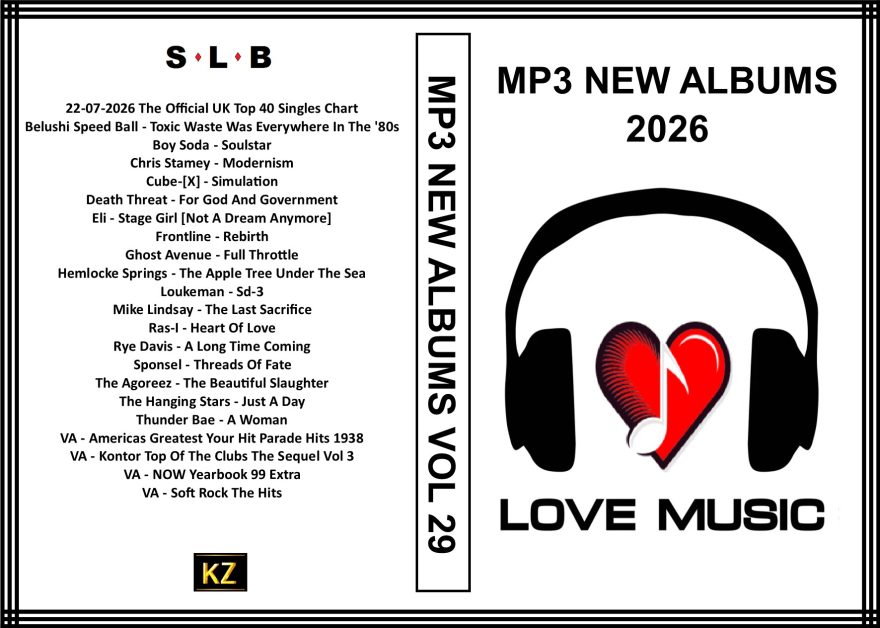 Mp3 New Albums 2026 Week 29 I Love Music