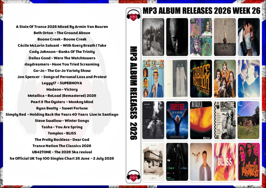 MP3 ALBUM RELEASES 2026 WEEK 26