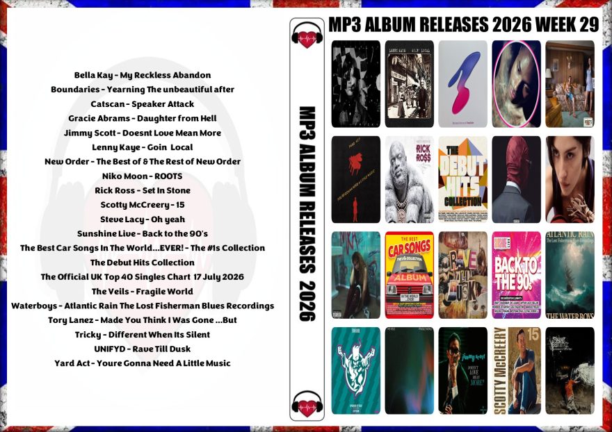 MP3 ALBUM RELEASES 2026 WEEK 29 (2026)