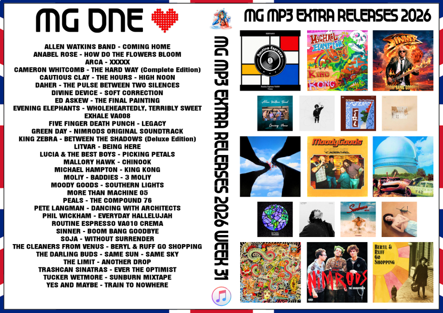 MP3 NEW RELEASES 2026 EXTRA PACK WEEK 31
