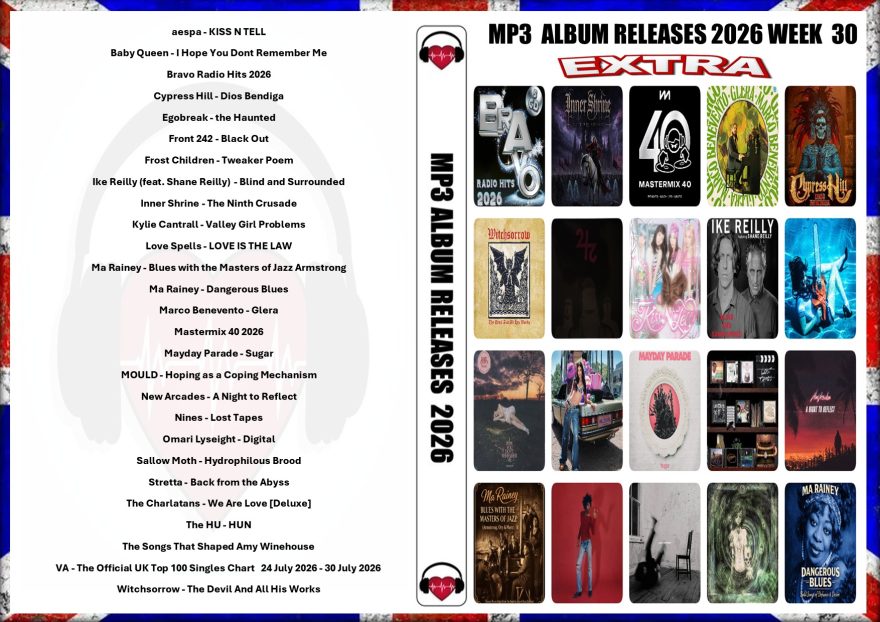 MP3 ALBUM RELEASES EXTRA 2026 WEEK 30 (2026)