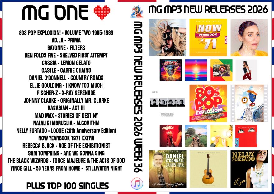 MP3 NEW RELEASES 2026 WEEK 36