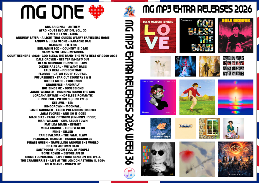 MP3 NEW RELEASES 2026 EXTRA PACK WEEK 36