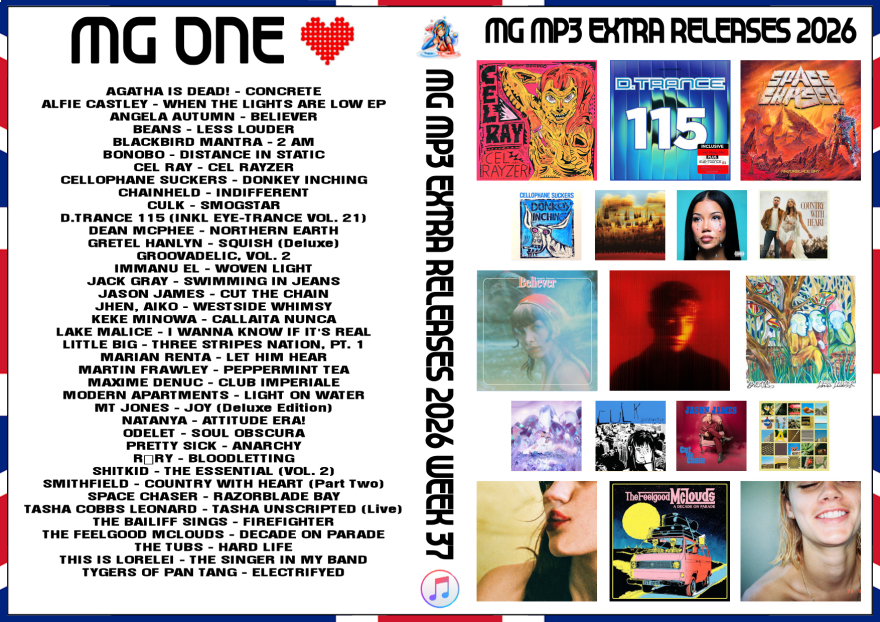 MP3 NEW RELEASES 2026 EXTRA PACK WEEK 37