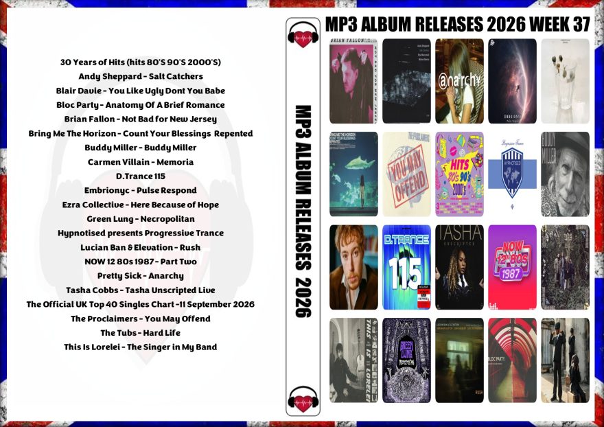 MP3 ALBUM RELEASES 2026 WEEK 37 (2026)