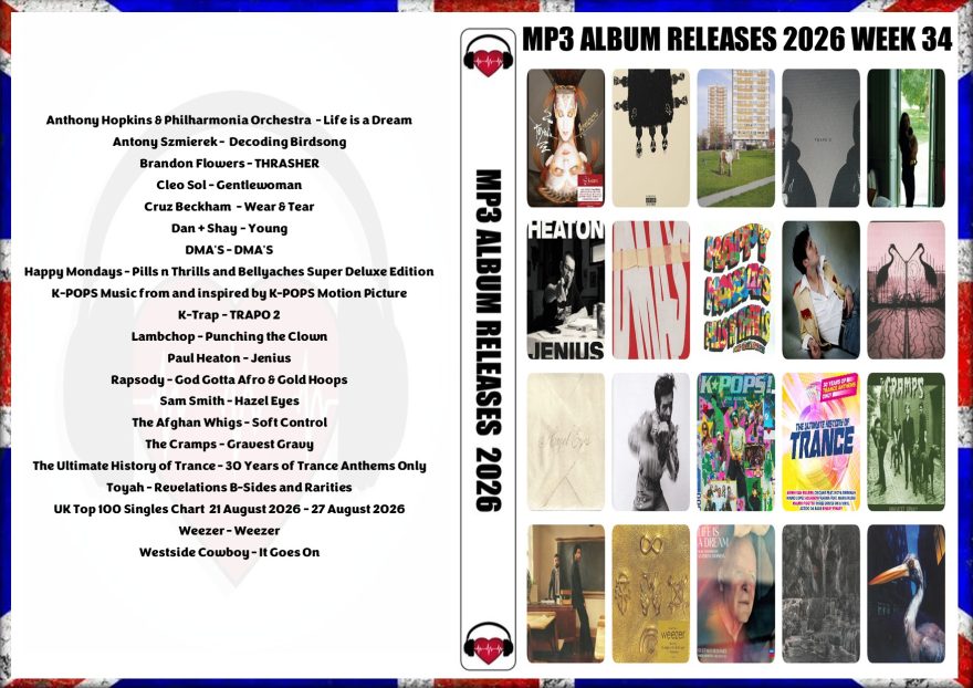 MP3 ALBUM RELEASES 2026 WEEK 34 (2026)