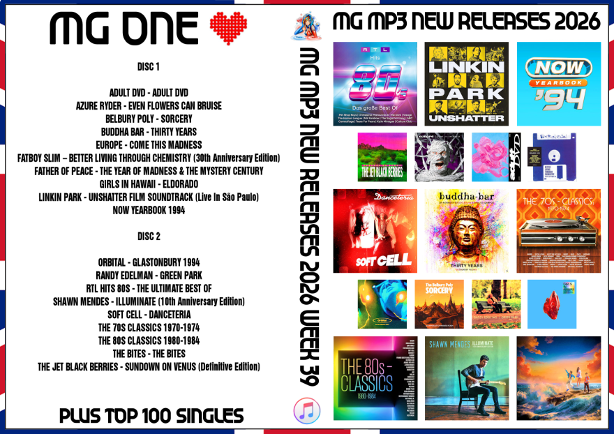MP3 NEW RELEASES 2026 WEEK 39