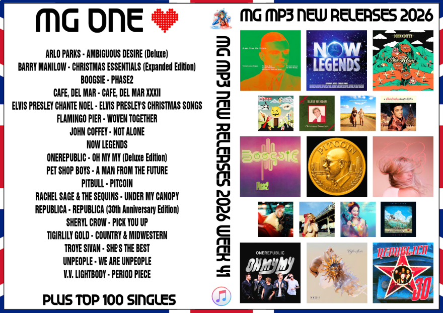 MP3 NEW RELEASES 2026 WEEK 41