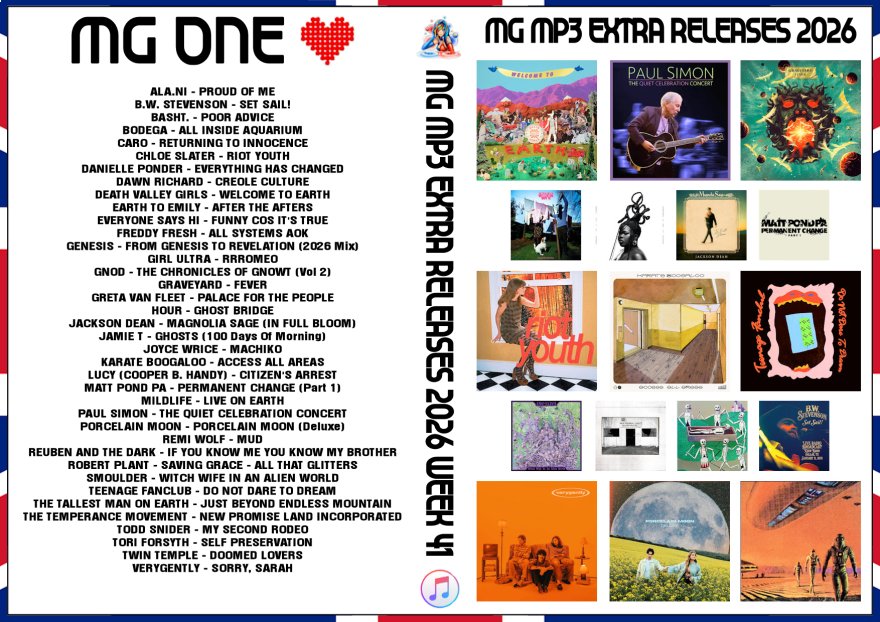MP3 NEW RELEASES 2026 EXTRA PACK WEEK 41