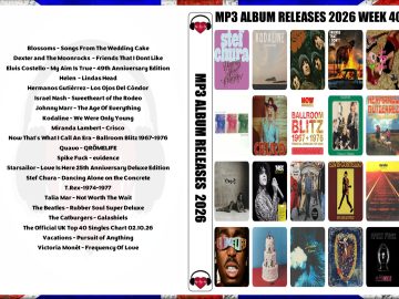 MP3 ALBUM RELEASES 2026 WEEK 40 2026